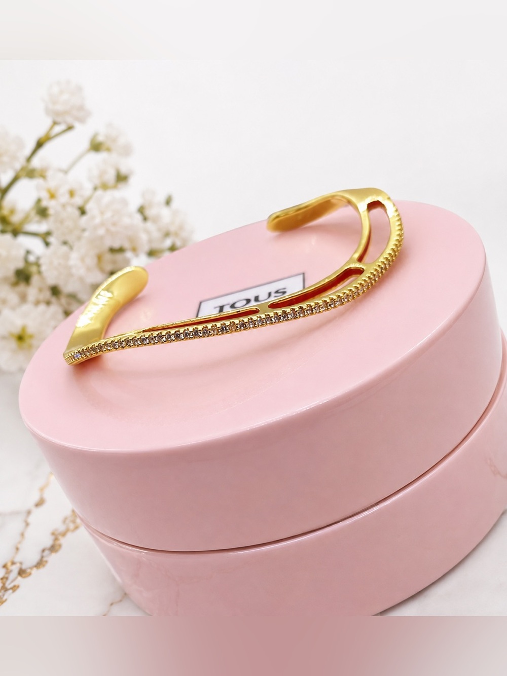 Elegant Gold Bracelet by Tous 925 vermeil